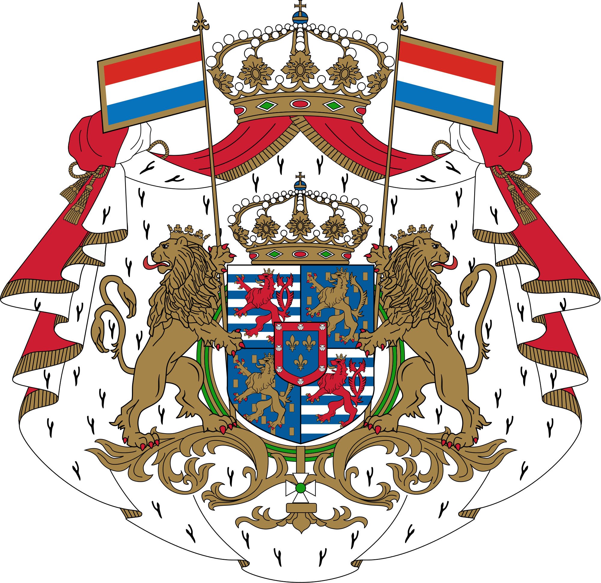 Wappen Henri, Großherzog von Luxemburg